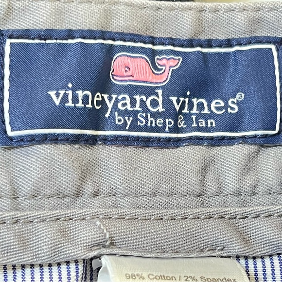 Vineyard Vines Men’s Gray Cotton Khaki Pants 30” X 30” - Picture 6 of 9